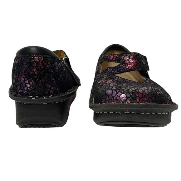 ALEGRIA Dayna Red Metallic Fun Mary Janes 37 - Picture 3 of 10